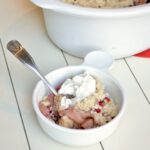 Slow cooker cobbler