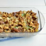 Cornbread stuffing with herbs