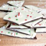 Peppermint bark pile