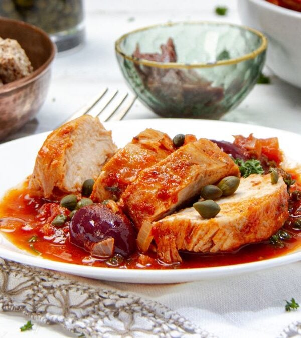 chicken puttanesca