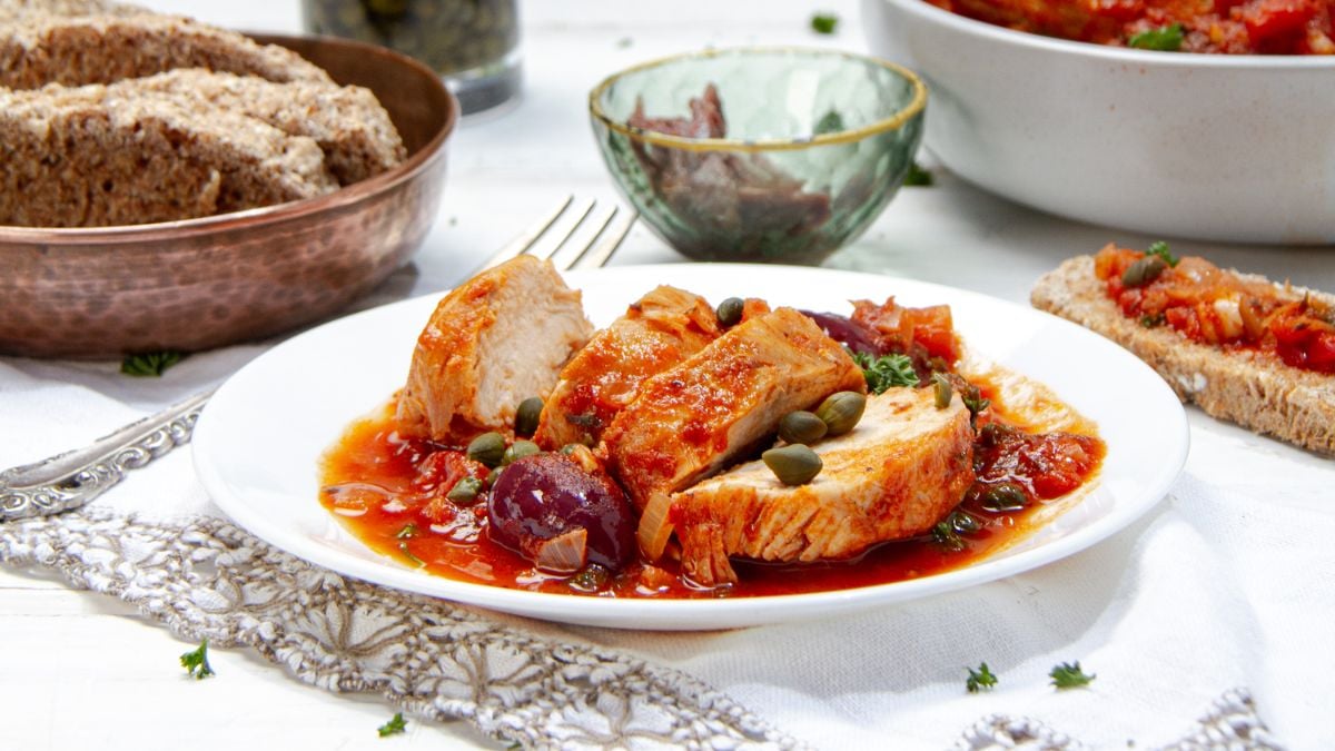 chicken puttanesca