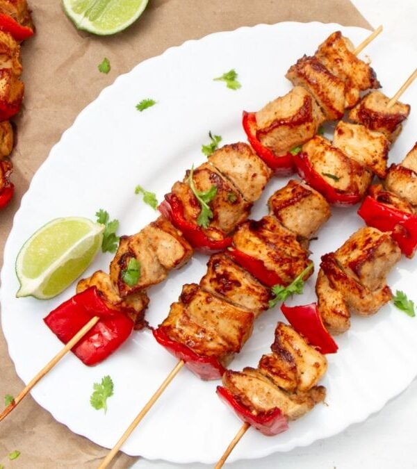 chicken satay skewers