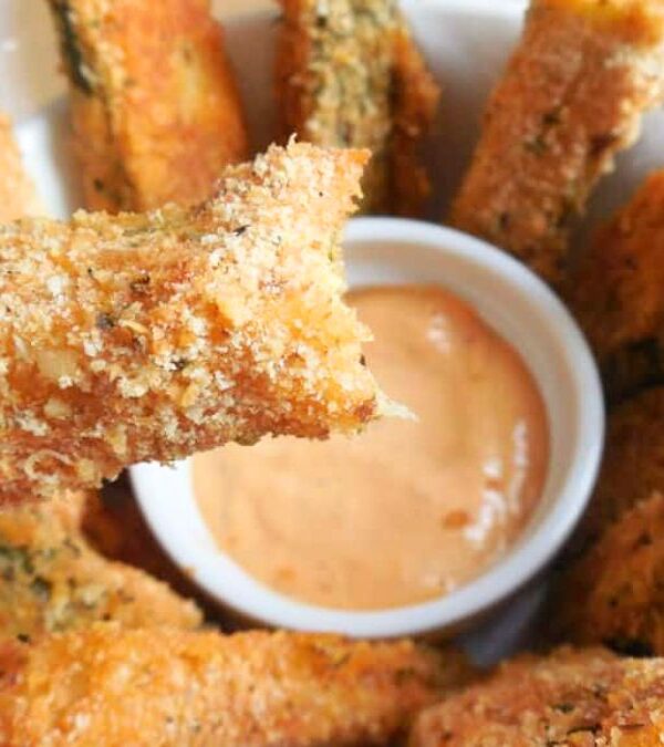 spicy ranch zucchini fries