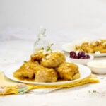 Silky, saucy, and packed with flavor—Chicken Pepitoria on a plate.