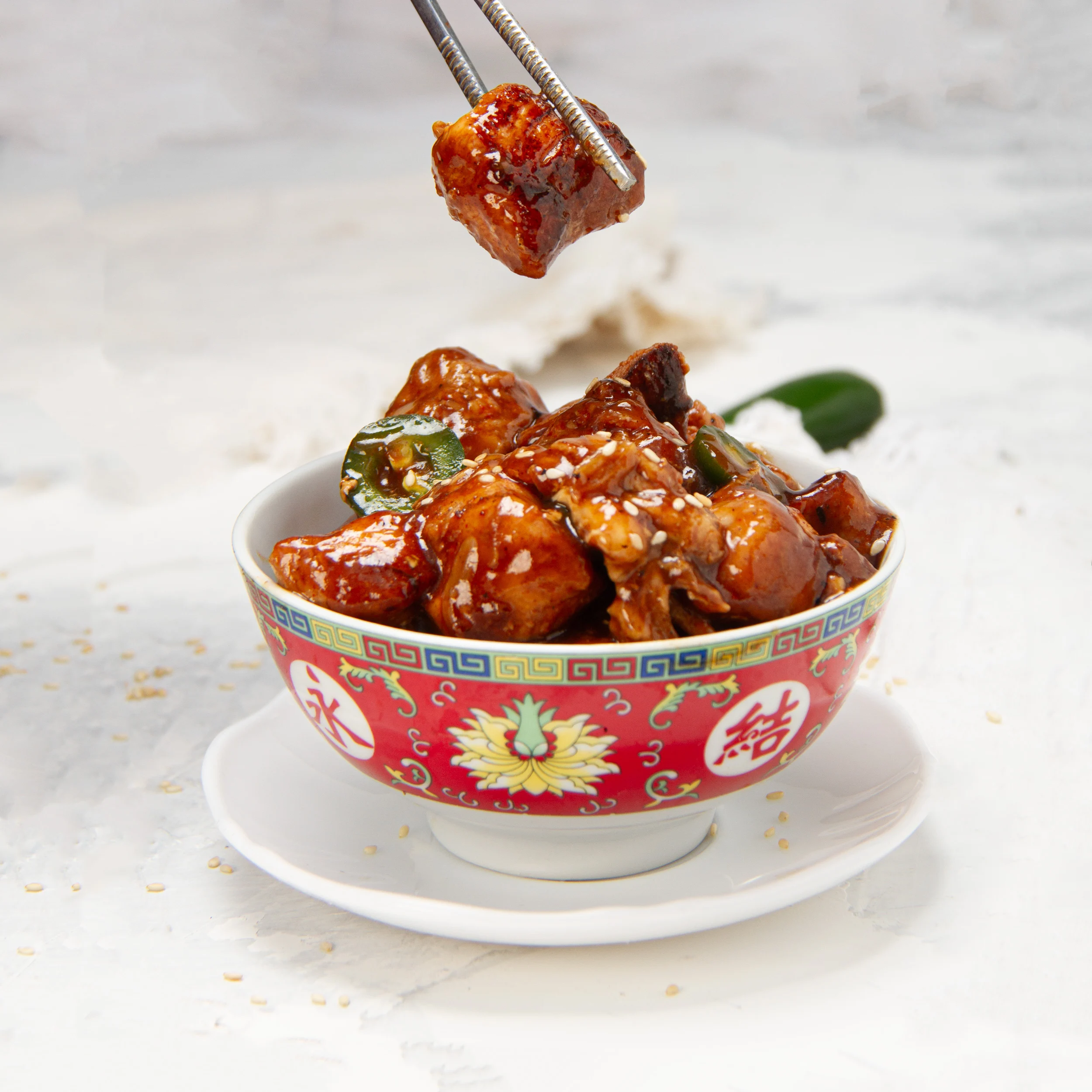 healthy general tso's chicken